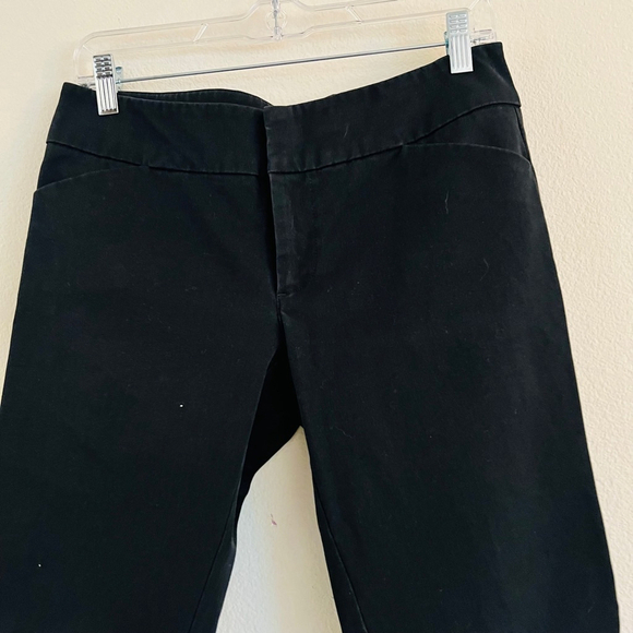 ecru Women's Black Trouser Pants Size 6 - Picture 4 of 7